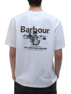 T-shirt oversize con stampa Outdoors