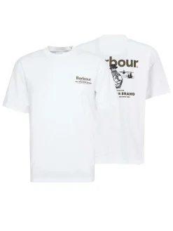 T-shirt oversize con stampa Outdoors