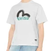 T-shirt Relax Fit con stampa logo e gabbiano