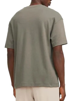 T-shirt Semplice Paricollo