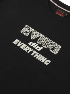 T-shirt vestibilità regolare con stampa gabbiano Daicock invecchiata