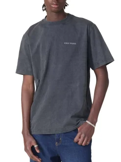 T-Shirt Washed Black Senses