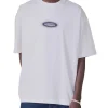 T-Shirt White Dotted Logo