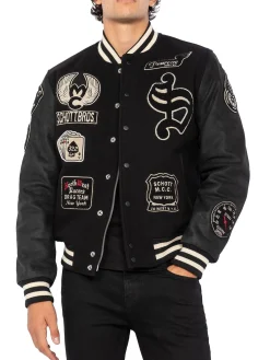 Varsity Motor Patched Jacket