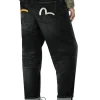 Washed Seagull Embroidery Fashion Fit Jeans