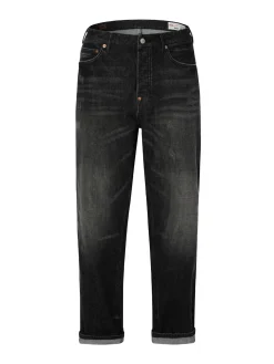 Washed Seagull Embroidery Fashion Fit Jeans