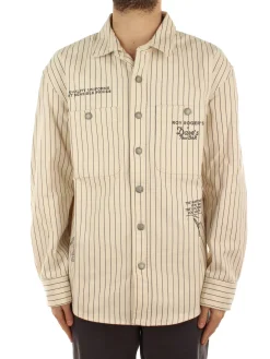Work Shirt Roy Roger'S X Dave'S Hickory Print Lady
