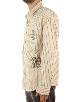 Work Shirt Roy Roger'S X Dave'S Hickory Print Lady